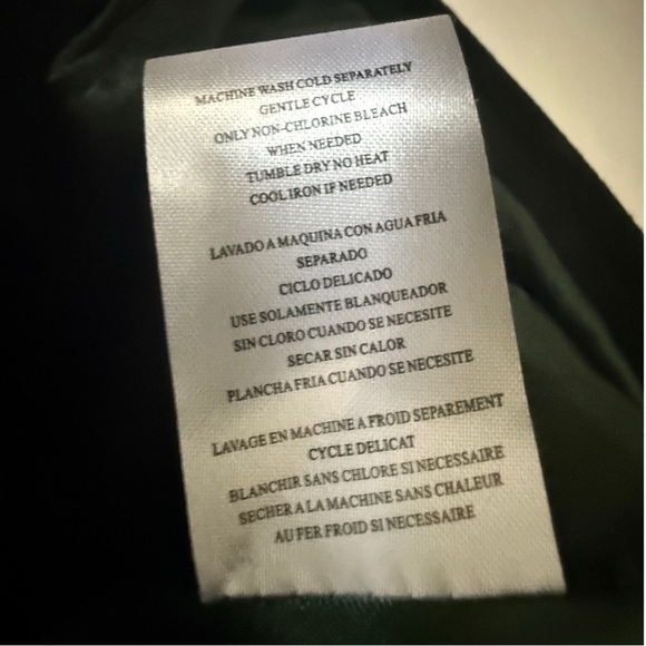 KUT from the Kluth Dawn Quilted Suede Moto Jacket Hunter Green Size Small - Picture 12 of 12